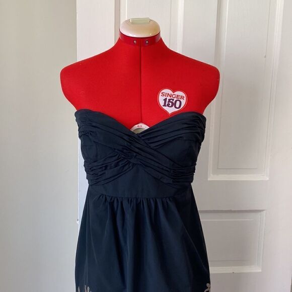 Tibi Strapless Black Dress - Picture 4 of 16
